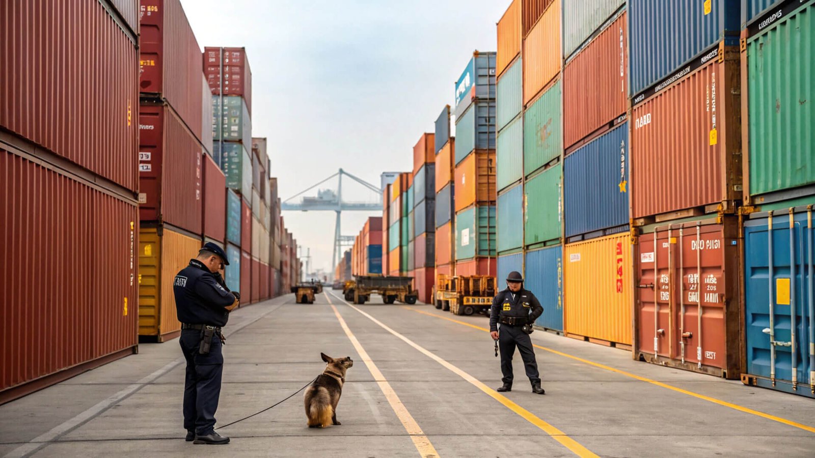 An itemized shipping invoice highlighting the DG surcharge breakdown