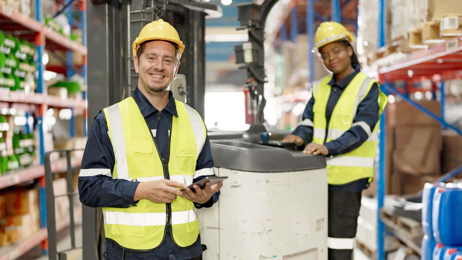 Flowchart showing devanning's place in the shipping process