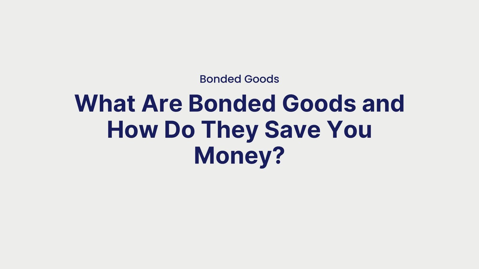 Import Compliance Manual What Is an Import Compliance Manual and Do You Need One