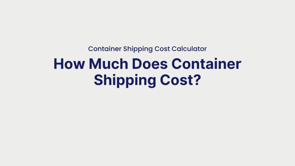 Peak Season Surcharge: What Is PSS and When Is It Charged?