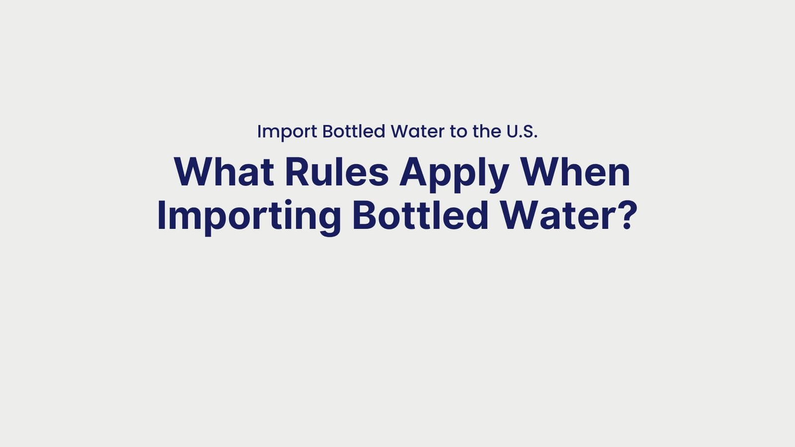 Import Compliance Manual What Is an Import Compliance Manual and Do You Need One