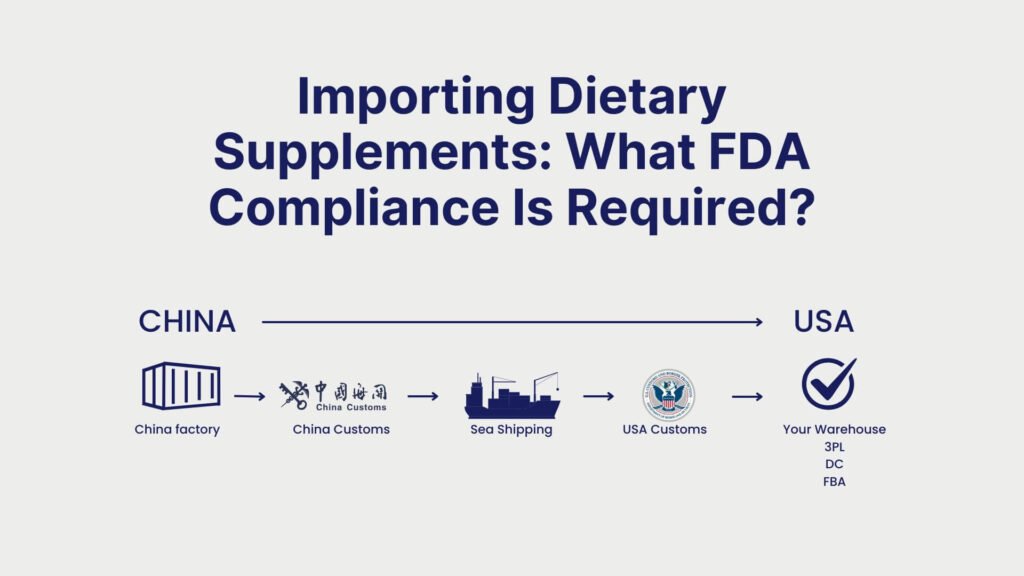 Importing Dietary Supplements What FDA Compliance Is Required