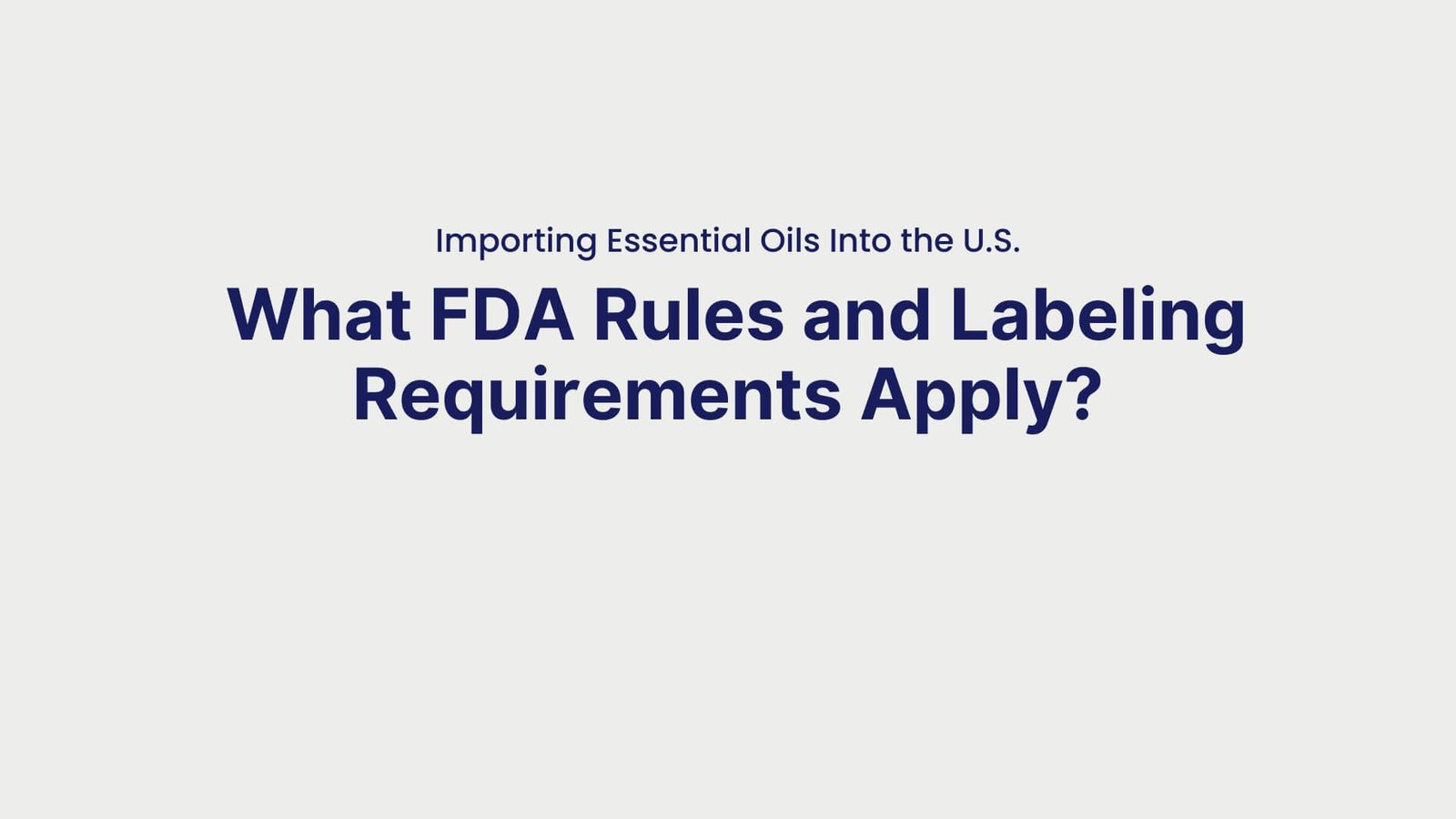 Import Compliance Manual What Is an Import Compliance Manual and Do You Need One