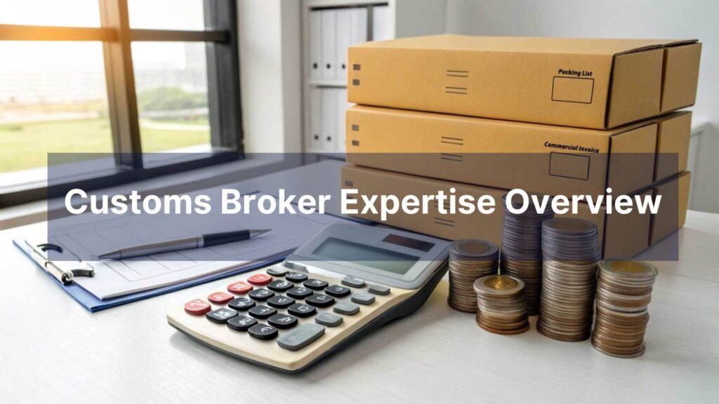 Customs Broker Expertise Overview
