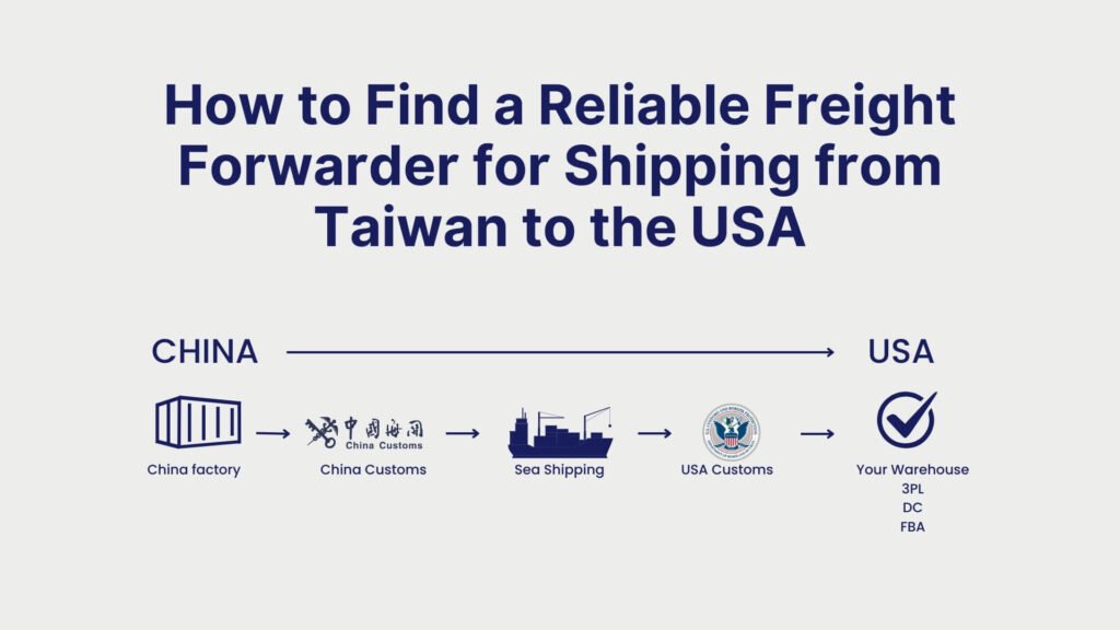 How to Find a Reliable Freight Forwarder for Shipping from Taiwan to the USA