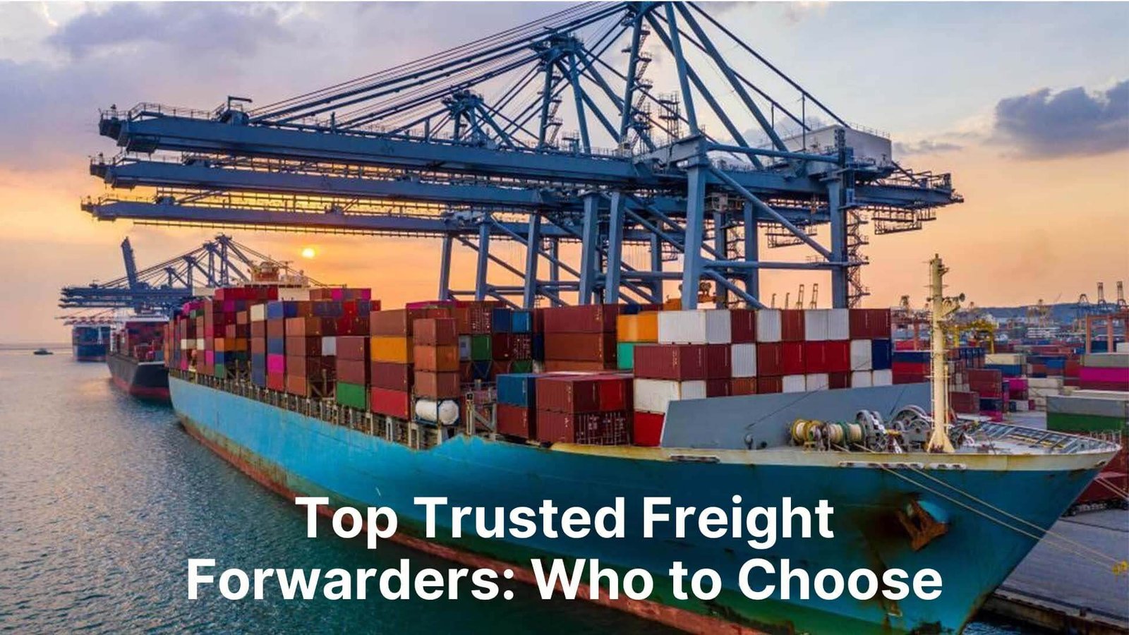 Top Trusted Freight Forwarders Who to Choose