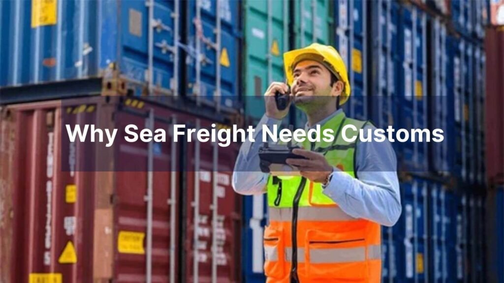 Why Sea Freight Needs Customs