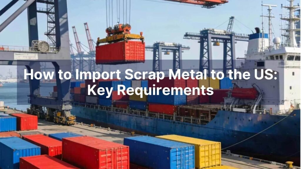 How to Import Scrap Metal to the US Key Requirements