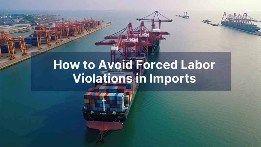 How to Avoid Forced Labor Violations in Imports