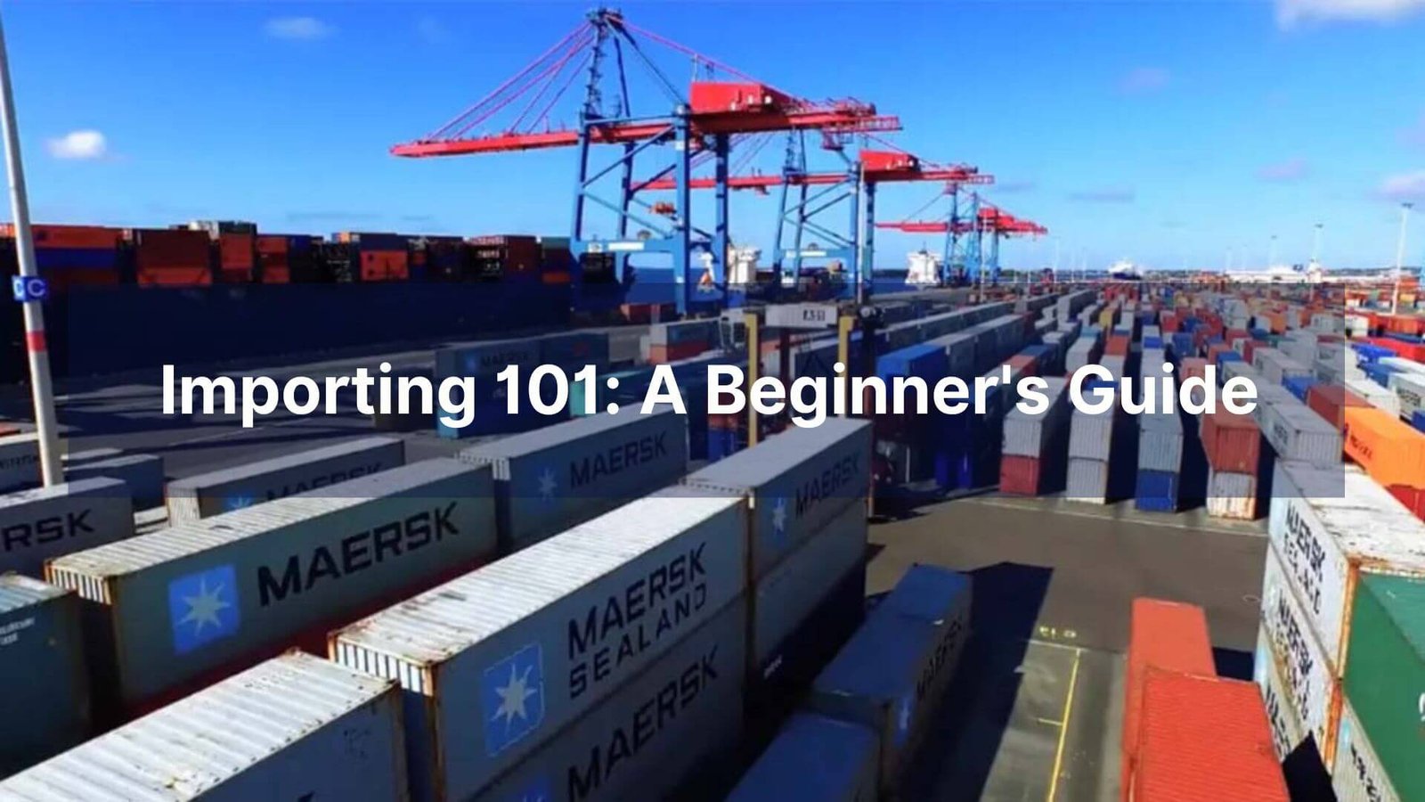 Importing 101 A Beginner's Guide